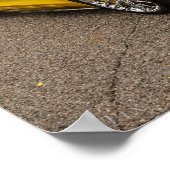 Poster Forfait Jaune C7 z07 Chevrolet Corvette (Coin)