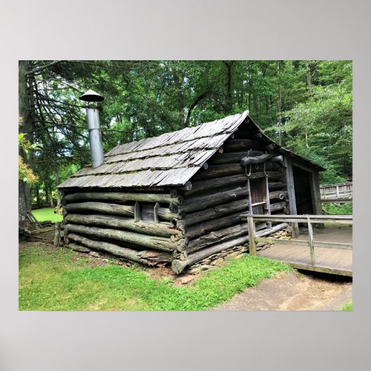 Poster Forge de Mabry Mill, Virginie (Devant)