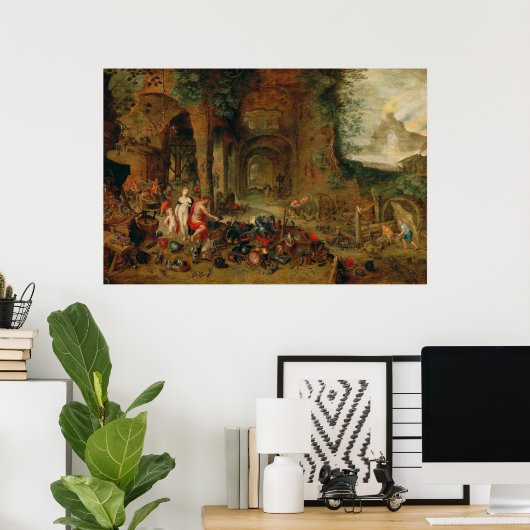 Poster Forge du Vulcan (Bureau à domicile)