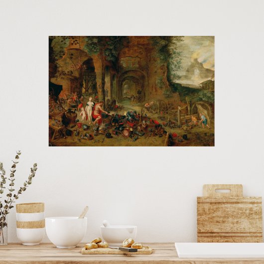 Poster Forge du Vulcan (Cuisine)