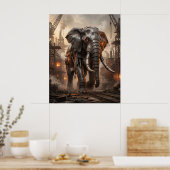 Poster Forge Iron Elephant (Cuisine)