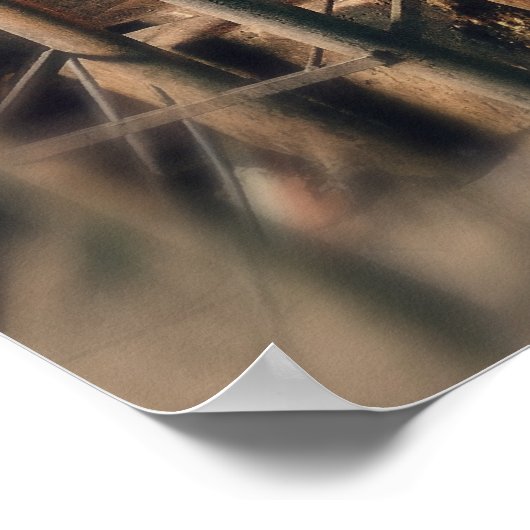 Poster Forgeron au travail (Coin)