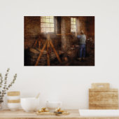 Poster Forgeron - Ça chauffe ici (Cuisine)