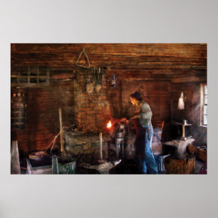 Poster Forgeron - cuisine avec le Smith