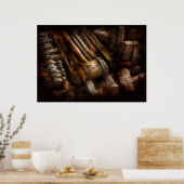 Poster Forgeron - L'art du martelage (Cuisine)