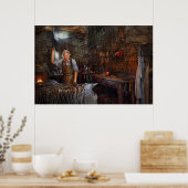 Poster Forgeron - Travailler la forge (Cuisine)