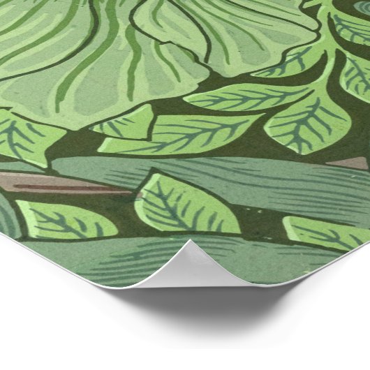 Poster Forget-Me-Nots, Wallpaper de William Morris (Coin)