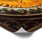 POSTER FORINES ET COURONNES FLORENTIELLES D'OR ANTIQUE (Coin)