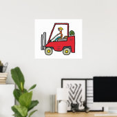 Poster Forklift (Bureau à domicile)