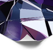 Poster Formación de cristal geométrico (Coin)