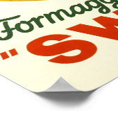 Poster Formaggio vero Emmental Svizzero, Suisse, (Coin)