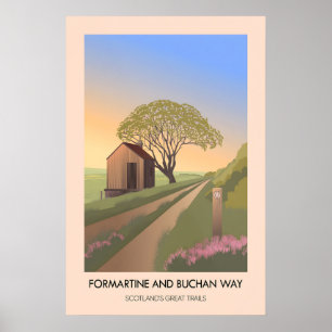 Poster Formartine and Buchan Way Les Grandes Traversées d