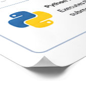 Poster Format Python sous-emboîté (Coin)
