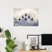 Poster Formation de Delta Thunderbirds (Bureau à domicile)