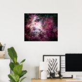 Poster Formation de nébula dans l'espace extra-atmosphéri (Bureau à domicile)