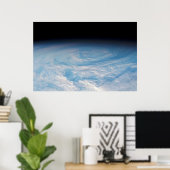 Poster Formation De Nuages Circulaires Sur L'Océan Pacifi (Bureau à domicile)