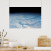 Poster Formation De Nuages Circulaires Sur L'Océan Pacifi (Cuisine)