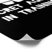 Poster Formation des agents secrets Costume d'Halloween A (Coin)