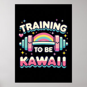 Poster Formation pour être Kawaii - Plutôt amusant entraî