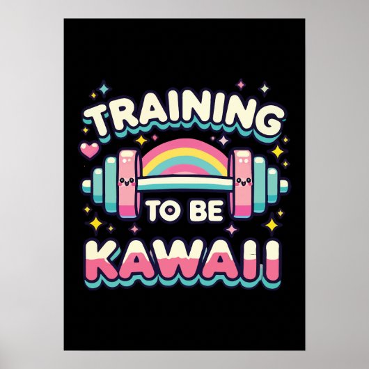 Poster Formation pour être Kawaii - Plutôt amusant entraî (Devant)