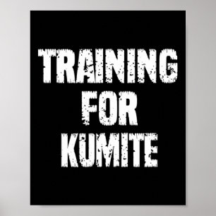 Poster Formation Pour Kumite Karate Humour Sarcastique