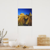 Poster Formations de Badlands dans le parc provincial Din (Cuisine)