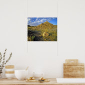 Poster Formations de Badlands dans le parc provincial Din (Cuisine)