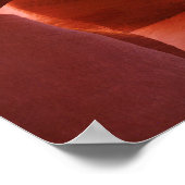Poster Formations de fentes du canyon Antelope (Coin)