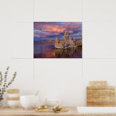 Poster Formations de tuf sur le lac Mono (Cuisine)