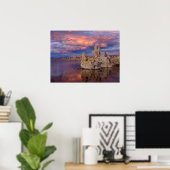 Poster Formations de tuf sur le lac Mono (Bureau à domicile)