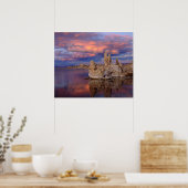 Poster Formations de tuf sur le lac Mono (Cuisine)