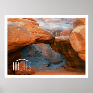 Poster Formations rocheuses du parc national Arches