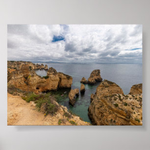 Poster Formations rocheuses en Algarve