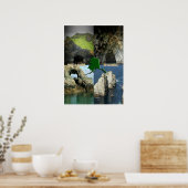 Poster Formations rocheuses et grottes en Alaska Collage (Cuisine)