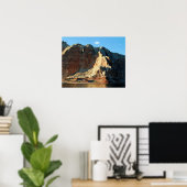 Poster Formations rocheuses sur le lac Powell en Arizona  (Bureau à domicile)