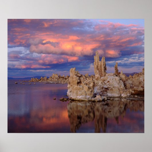Poster Formations Tufa sur le lac Mono (Devant)