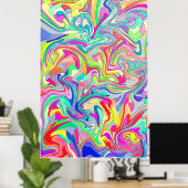 Poster Forme d'art classique abstrait (Bureau à domicile)