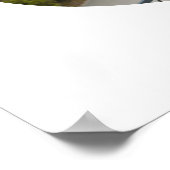 Poster Forme de mariage ovale horizontale Photo (Coin)