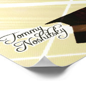 Poster forme de voiture de ville (Coin)