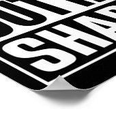 Poster Forme Extérieure Droite - Gymnase D'Entraînement D (Coin)