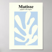 Poster Forme inspirée de Matisse (Devant)