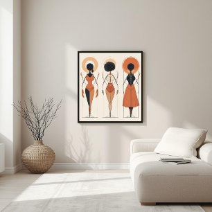 Poster Forme Intemporelle – Art Féminin Minimaliste