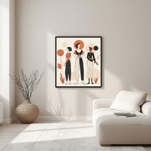 Poster Forme Intemporelle – Art Féminin Minimaliste