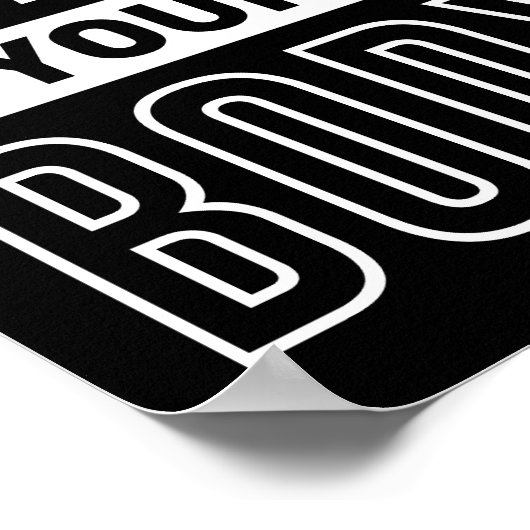 POSTER FORMER VOTRE CORPS (Coin)