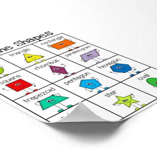 Poster Formes (Coin)