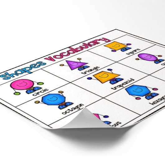 Poster Formes (Coin)