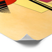 Poster Formes Abstraites (Coin)