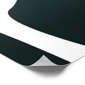 Poster Formes abstraites minimalistes (Coin)
