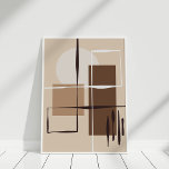 Poster Formes Abstraites neutres<br><div class="desc">Cette forme Abstraite neutre Wall Art est un choix idéal pour un intérieur neutre ou bohème. Trouvez les produits correspondants dans la collection Boho Illustration Arts.</div>