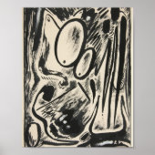 Poster Formes abstraites | Rudolf Bauer (Devant)